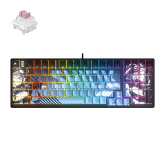 max gaming gear Darmoshark K7 MAX Wired Magnetic Switch RGB gaming Keyboard With ACRO gaming gear collaboration PBT keycaps