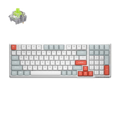 Darmoshark K7 Pro Trio-mode Mechanical Gateron switch  RGB gaming  Keyboard  & Aluminum alloy bottom