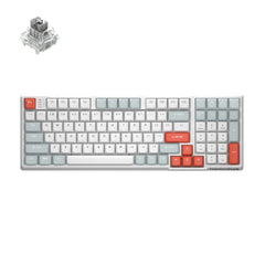 Darmoshark K7 Pro Trio-mode Mechanical Gateron switch  RGB gaming  Keyboard  & Aluminum alloy bottom