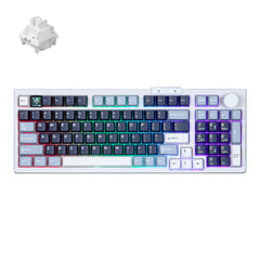 Darmoshark TOP98 Trio-mode Mechnical RGB gaming  Keyboard  With Top Mount structure & TFT display