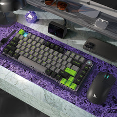 Darmoshark TOP75 Trio-mode Mechanical RGB gaming Keyboard With Top Mount structure & TFT display