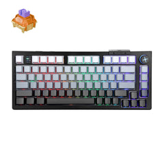 Darmoshark TOP75 Trio-mode  Kailh Magnetic Switch RGB gaming Keyboard With Top Mount structure & TFT display