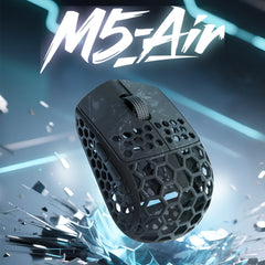 Darmoshark  M5 AIR MP FISH HEAD Trio-mode Light-weight   Carbon Fiber  8K Polling rate Gaming Mouse