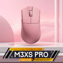 Darmoshark  M3XS PRO ghostCat  Trio-mode Light-weight    8K Polling rate Gaming Mouse