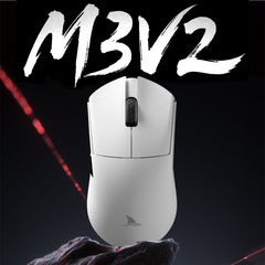 Darmoshark  M3V2 KIRAN Trio-mode Light-weight 8K Polling rate Gaming Mouse