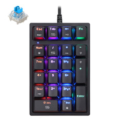 Motospeed K24 Black Wired Mechanical numeric RGB gaming Keypad