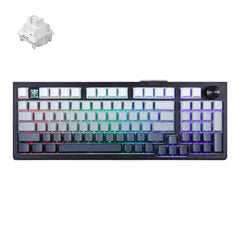 Darmoshark TOP98 Trio-mode Mechnical RGB gaming  Keyboard  With Top Mount structure & TFT display