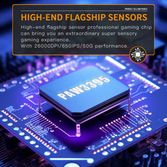 Darmoshark  M3 PRO KIRAN Trio-mode Light-weight Gaming Mouse