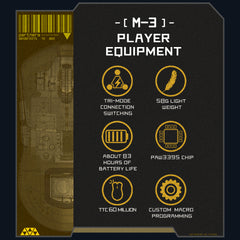 Darmoshark  M3 KIRAN Trio-mode Light-weight Gaming Mouse