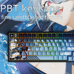 Darmoshark K7 MAX Wired  Magnetic Switch RGB gaming Keyboard  With ACRO gaming gear collaboration PBT keycaps