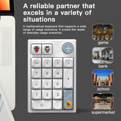 Darmoshark K3 Pro Trio-mode Mechanical numeric RGB gaming Keypad