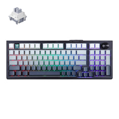 Darmoshark TOP98 Trio-mode Mechnical RGB gaming  Keyboard  With Top Mount structure & TFT display