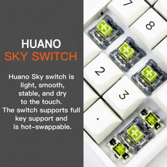 Darmoshark K3 Pro Trio-mode Mechanical numeric RGB gaming Keypad