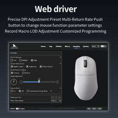 Darmoshark  N7 MAX TIGER SHARK Trio-mode Light-weight  8K Polling rate Gaming Mouse