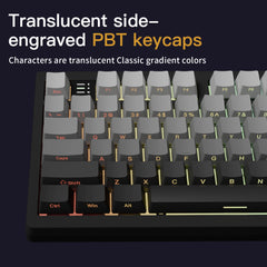 Darmoshark TOP75 Trio-mode  Kailh Magnetic Switch RGB gaming Keyboard With Top Mount structure & TFT display