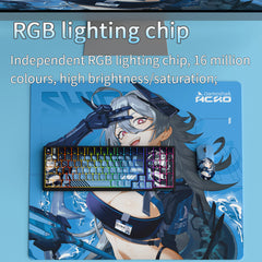 Darmoshark K7 MAX Wired  Magnetic Switch RGB gaming Keyboard  With ACRO gaming gear collaboration PBT keycaps