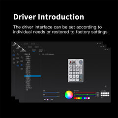 Darmoshark K3 Pro Trio-mode Mechanical numeric RGB gaming Keypad