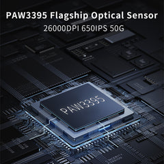 Darmoshark  M3V2 KIRAN Trio-mode Light-weight 8K Polling rate Gaming Mouse