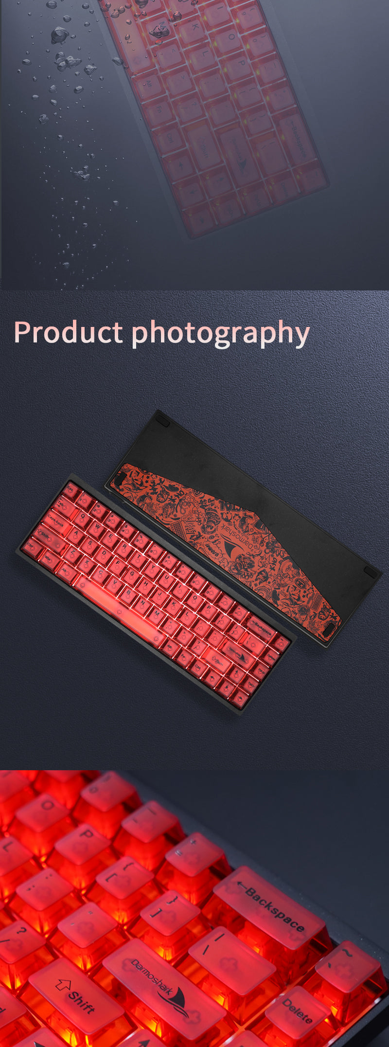 Darmoshark KT68 MAX Wired Magnetic Switch High-speed USB 2.0 8K RGB ga