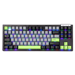 Darmoshark TOP87 Trio-mode Mechanical  RGB gaming Keyboard With Top Mount structure